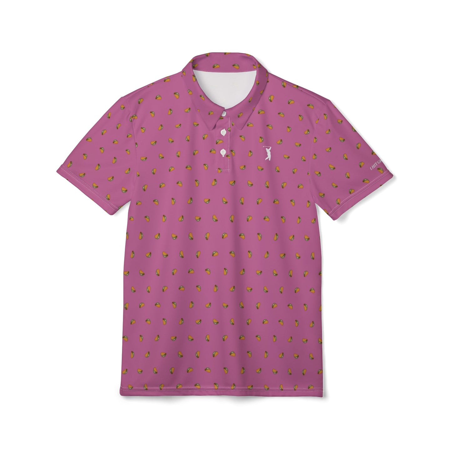 I Hit Greens - Pink Taco - Golf Polo