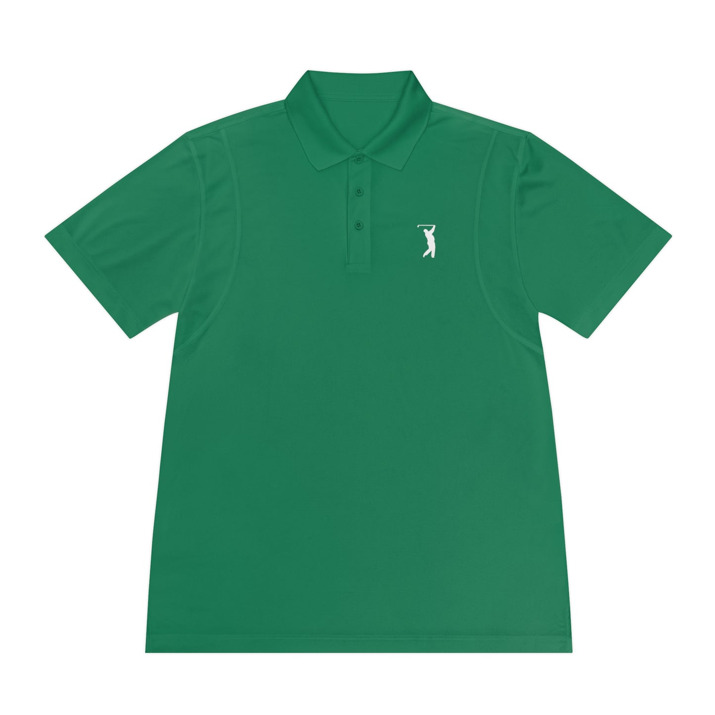 I Hit Greens - 'Swingman' - Embroidered Golf Polo