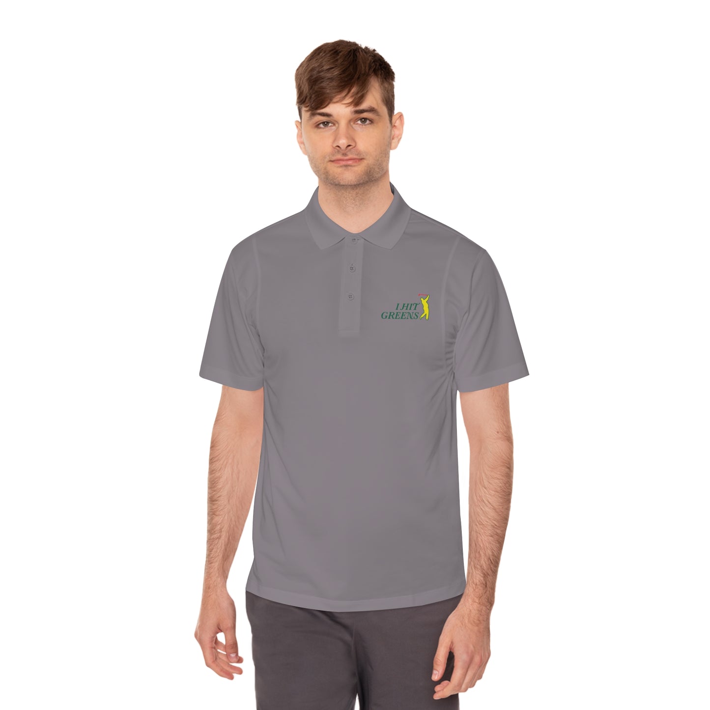 I Hit Greens - 'Almost a Master' - Golf Polo