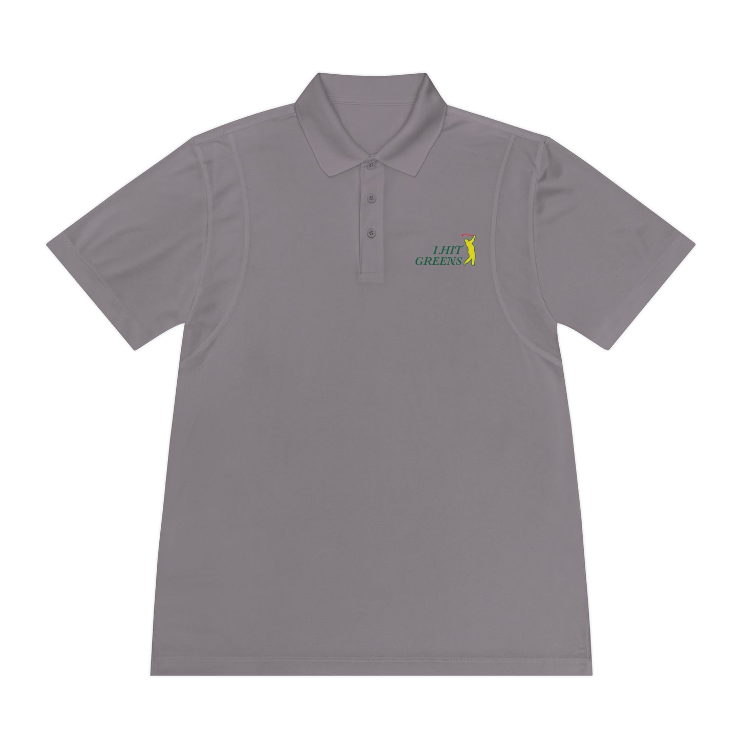 I Hit Greens - 'Almost a Master' - Golf Polo