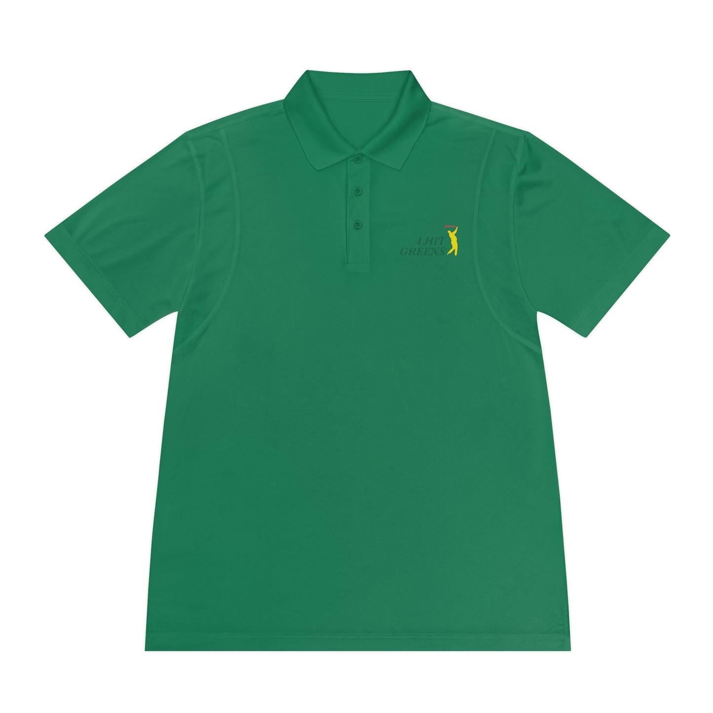 I Hit Greens - 'Almost a Master' - Golf Polo