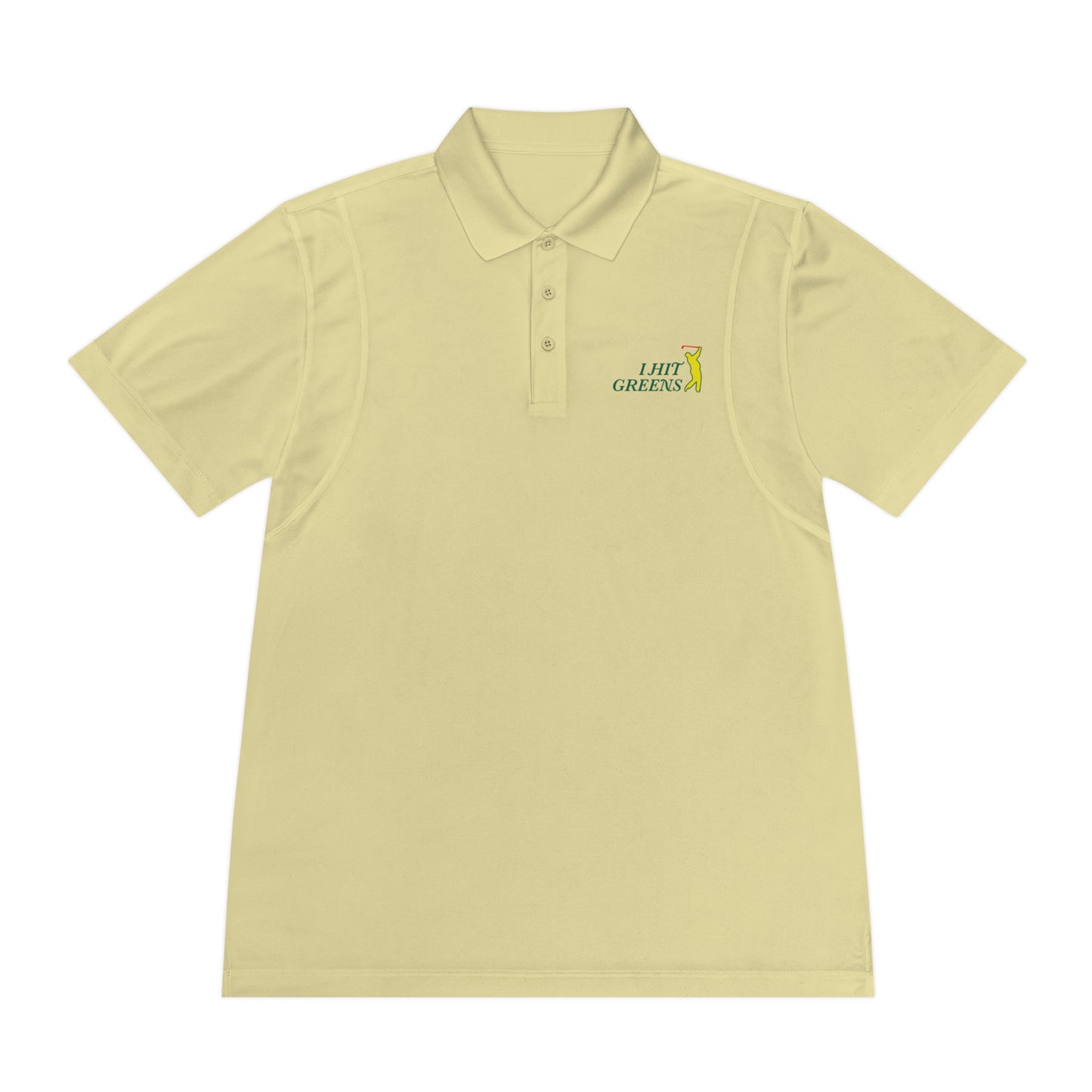 I Hit Greens - 'Almost a Master' - Golf Polo