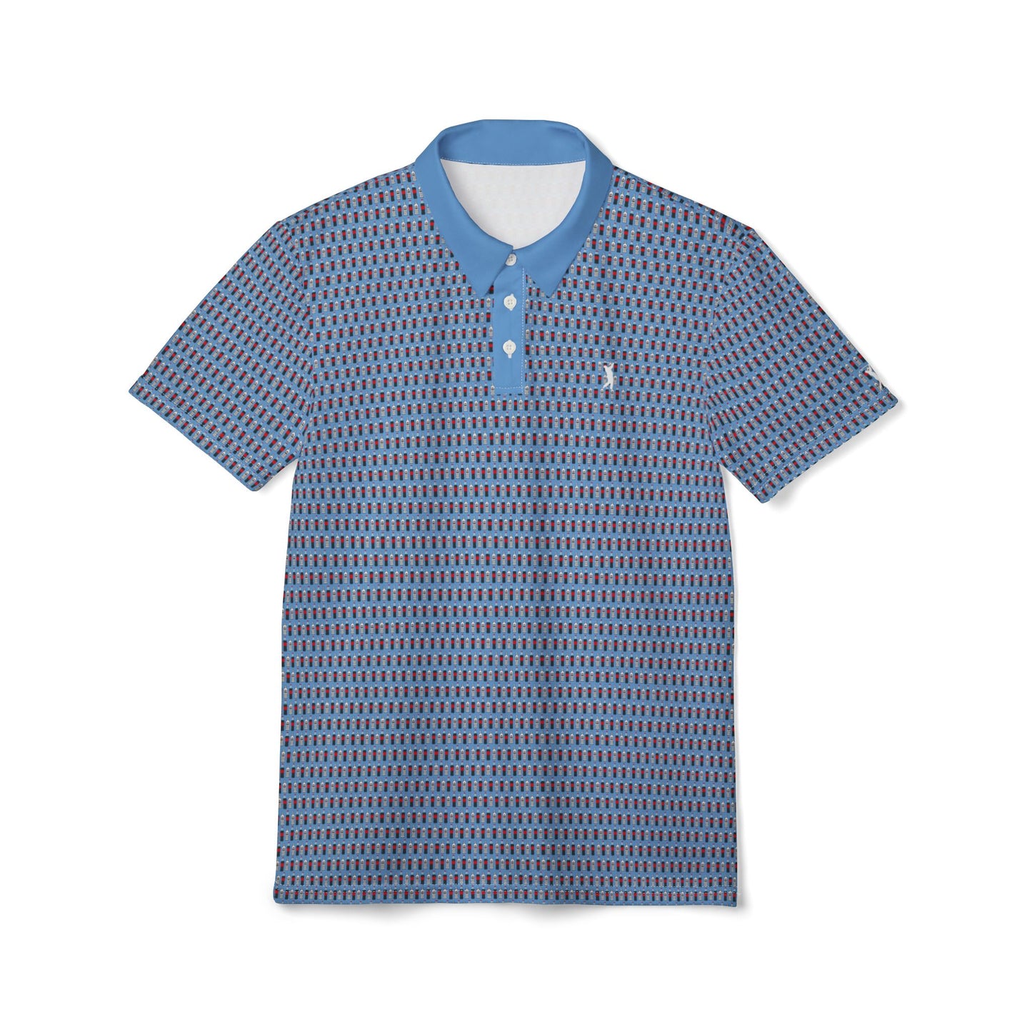 I Hit Greens - 'Rum & Coke' - Print Golf Polo