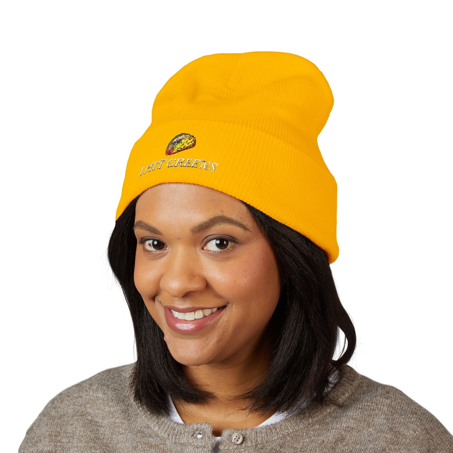I Hit Greens - Non-Discriminatory Tacos - Beanie