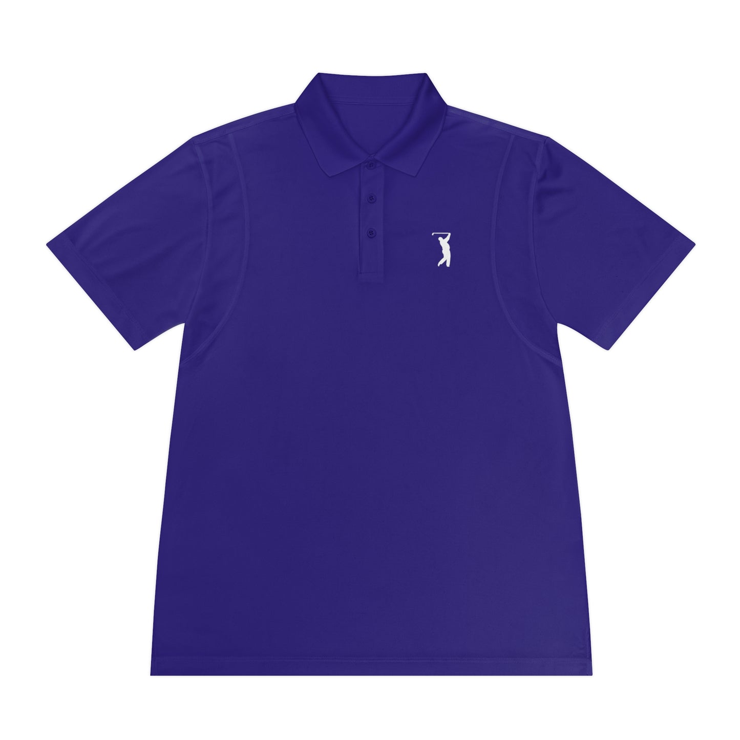 I Hit Greens - 'Swingman' - Embroidered Golf Polo