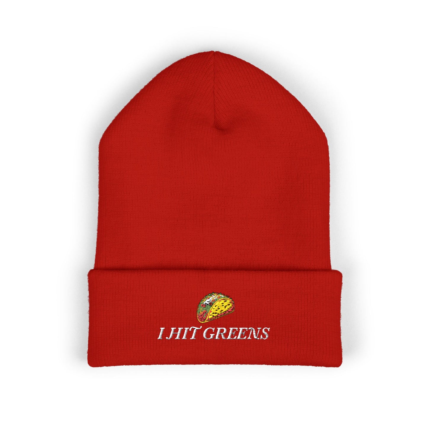 I Hit Greens - Non-Discriminatory Tacos - Beanie