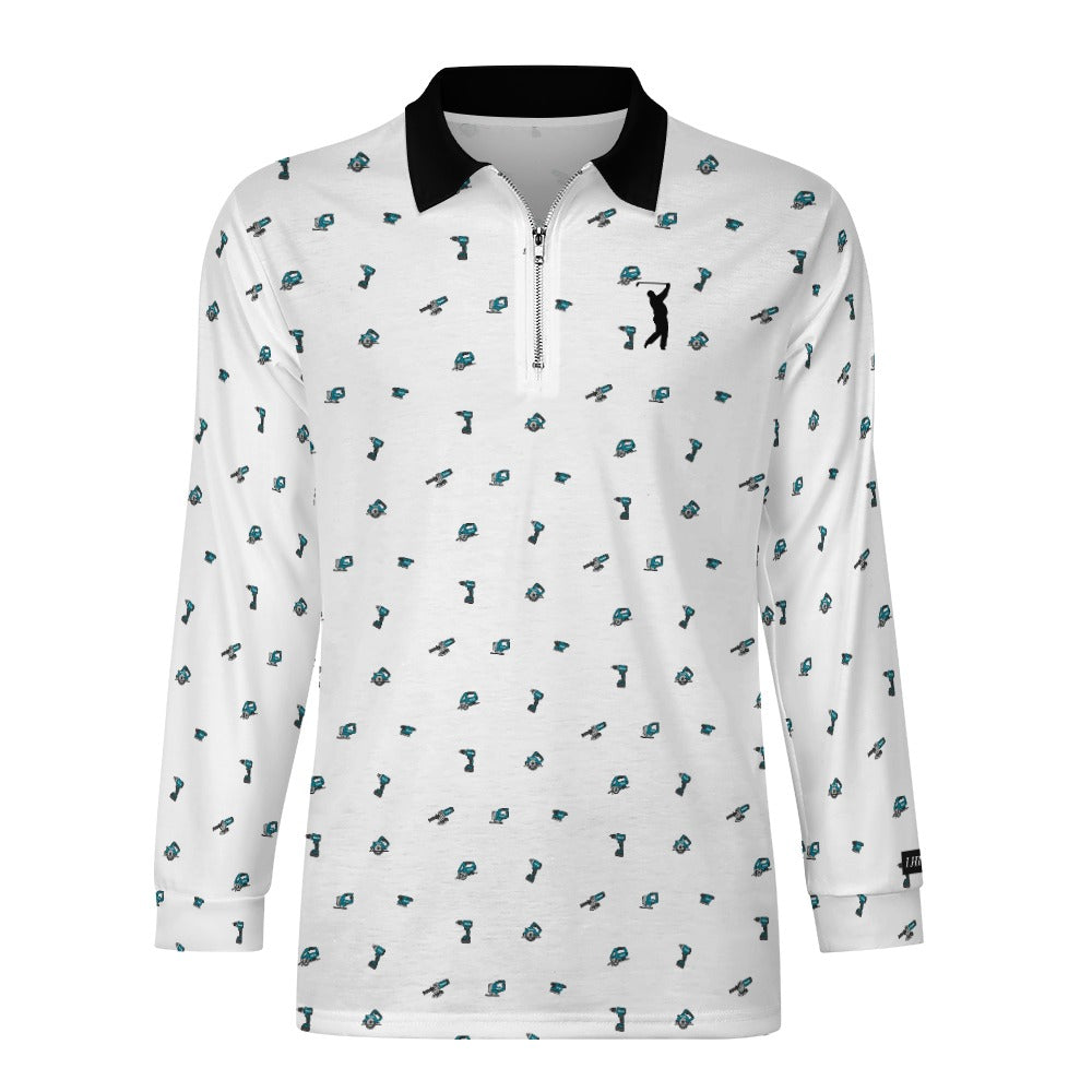I Hit Greens - Alternate Makita Tools - 1/4 Zip Pullover