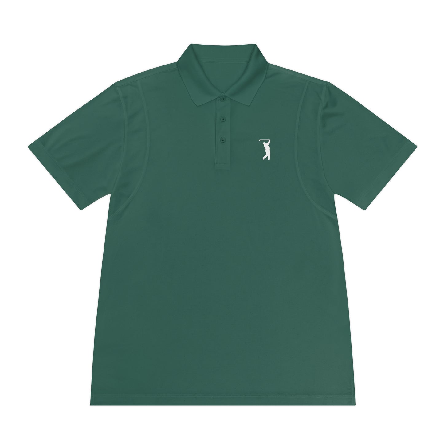 I Hit Greens - 'Swingman' - Embroidered Golf Polo