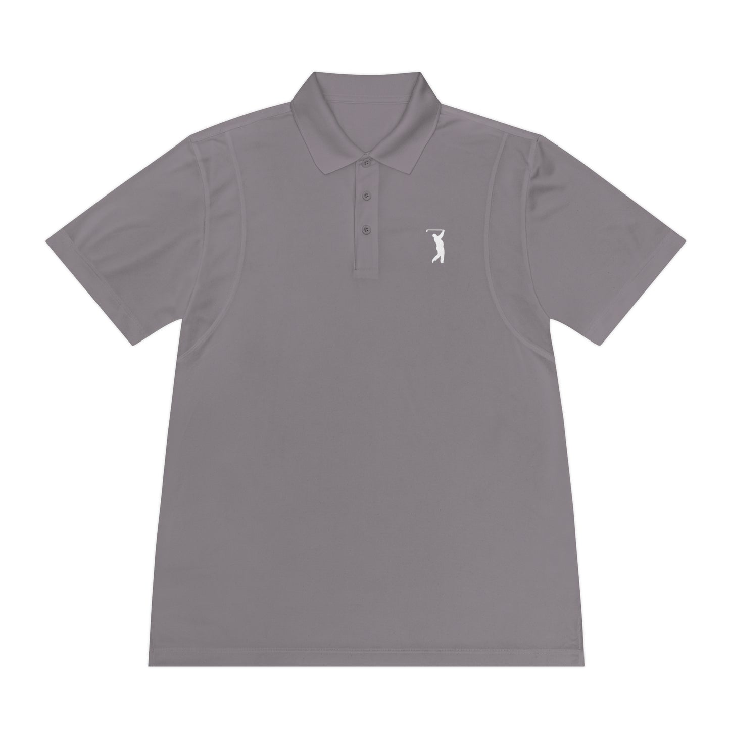 I Hit Greens - 'Swingman' - Embroidered Golf Polo