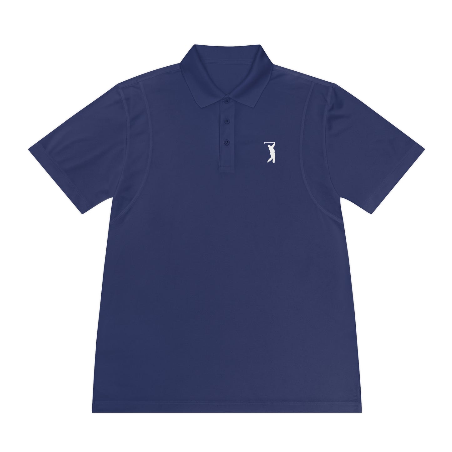 I Hit Greens - 'Swingman' - Embroidered Golf Polo