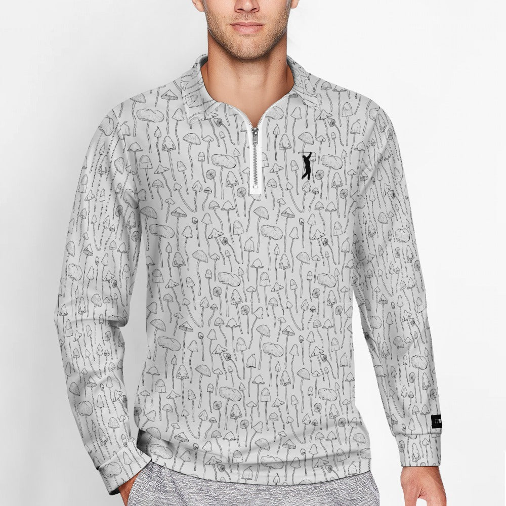Funky Porcini - Zipper Long Sleeve