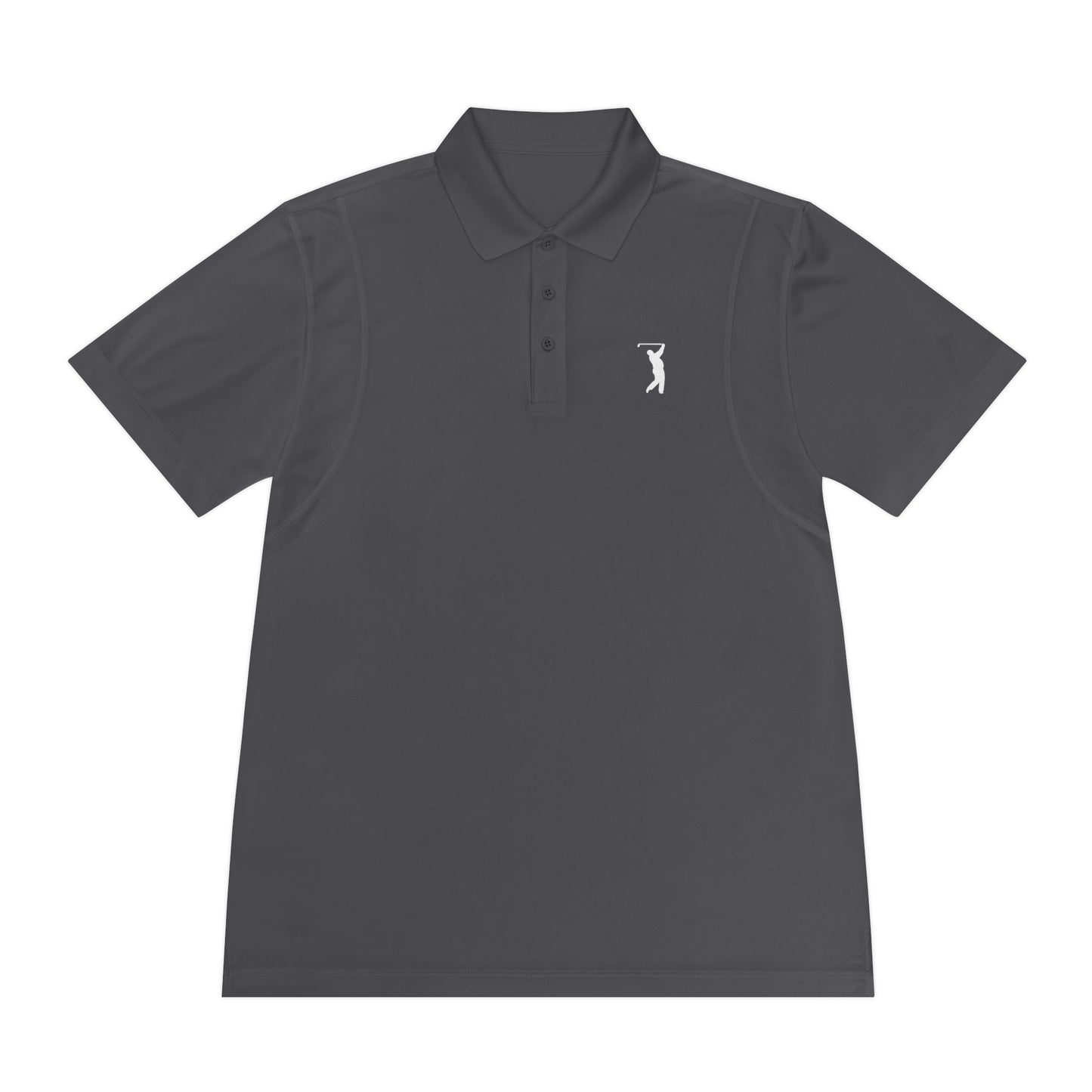 I Hit Greens - 'Swingman' - Embroidered Golf Polo