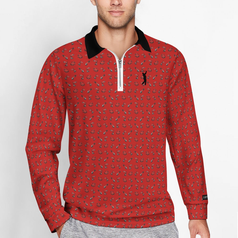 I Hit Greens - Milwaukee Tools - 1/4 Zip Pullover