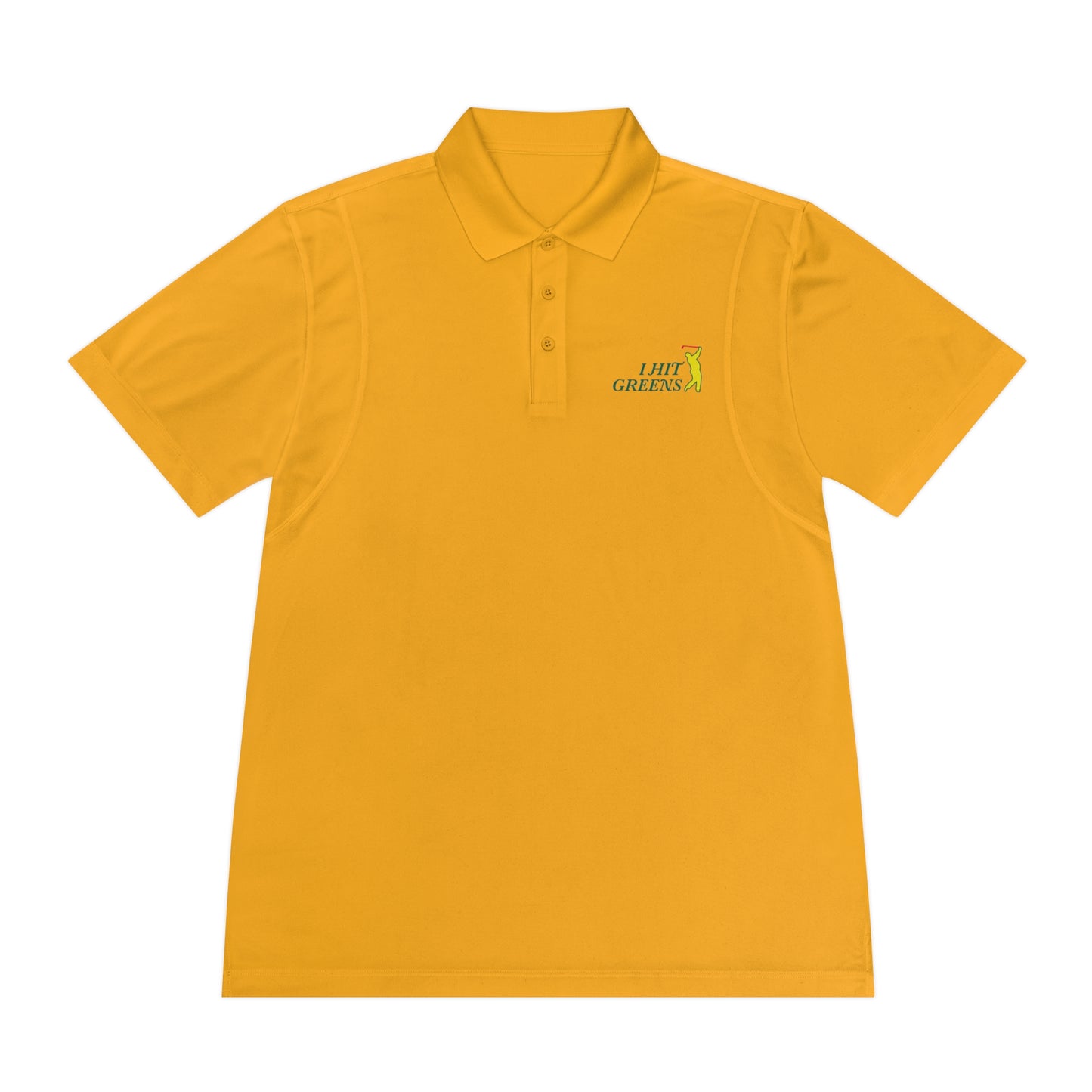 I Hit Greens - 'Almost a Master' - Golf Polo