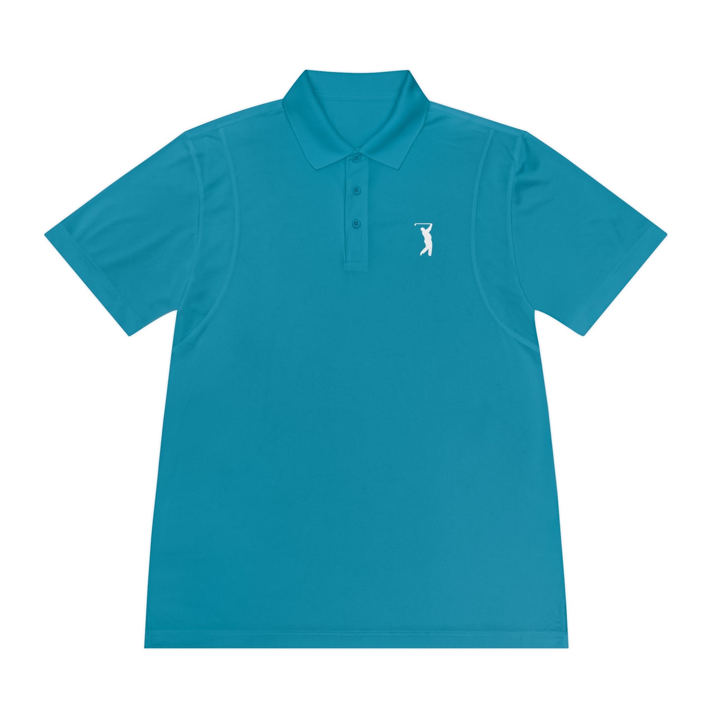 I Hit Greens - 'Swingman' - Embroidered Golf Polo