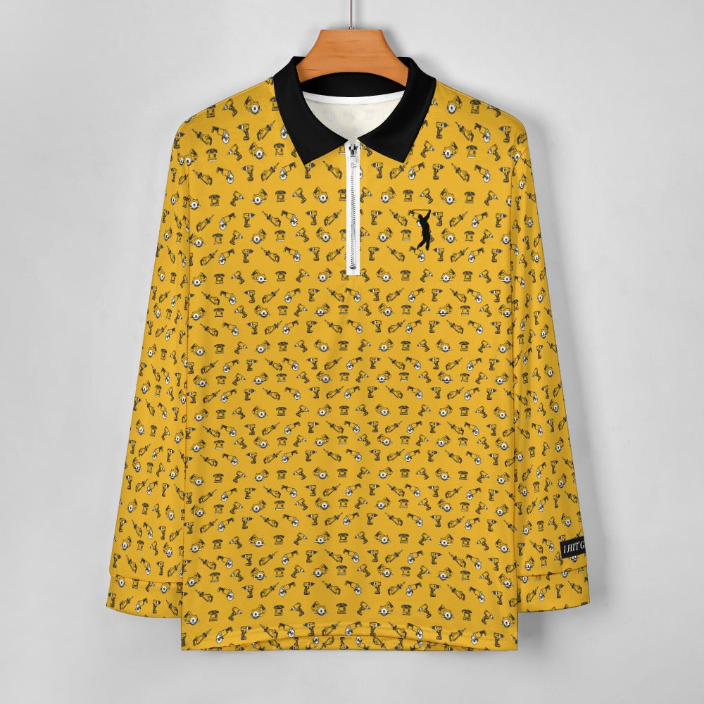 I Hit Greens - Dewalt Tools - 1/4 Zip Pullover