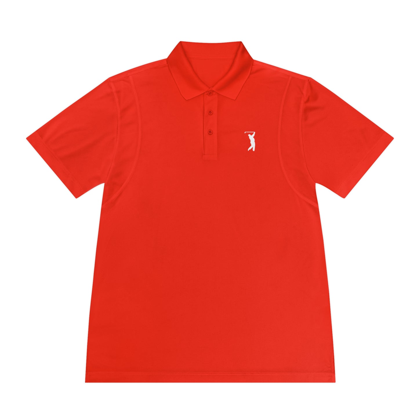 I Hit Greens - 'Swingman' - Embroidered Golf Polo