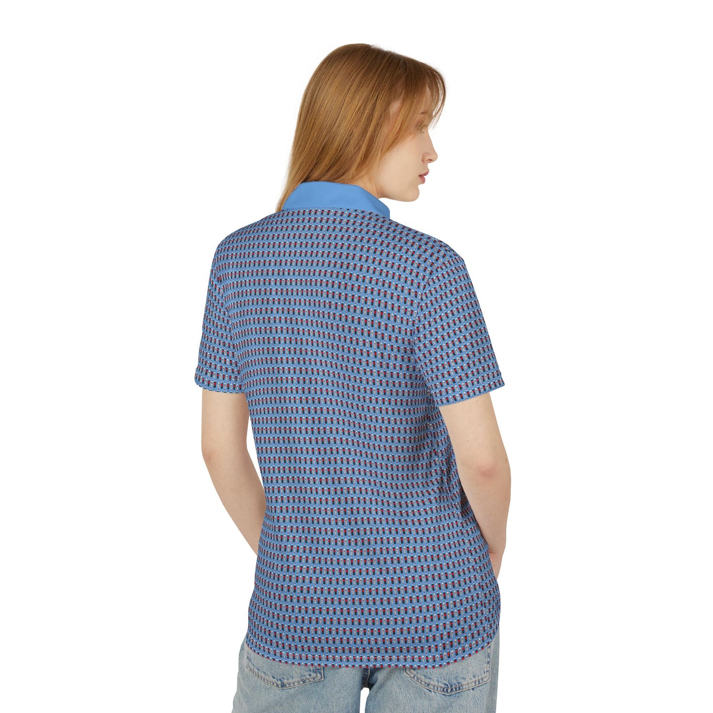 I Hit Greens - 'Rum & Coke' - Print Golf Polo
