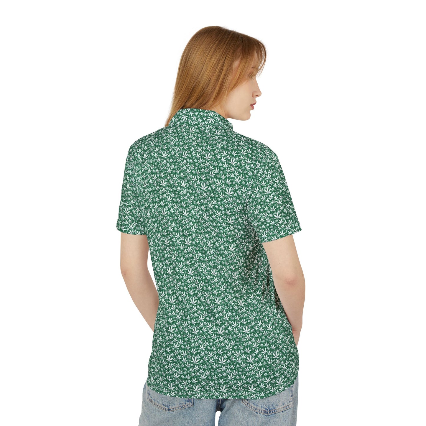I Hit Greens - 'Grass #2' - Print Golf Polo