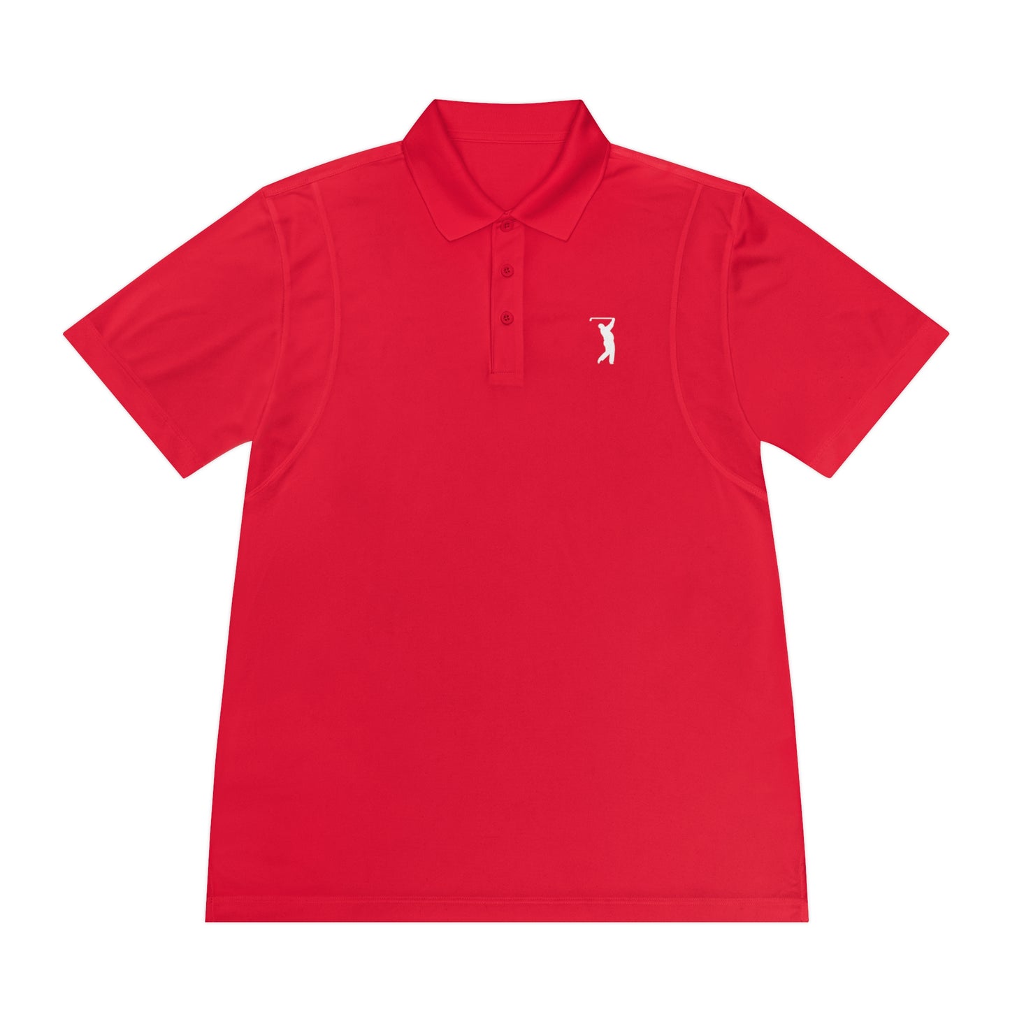 I Hit Greens - 'Swingman' - Embroidered Golf Polo