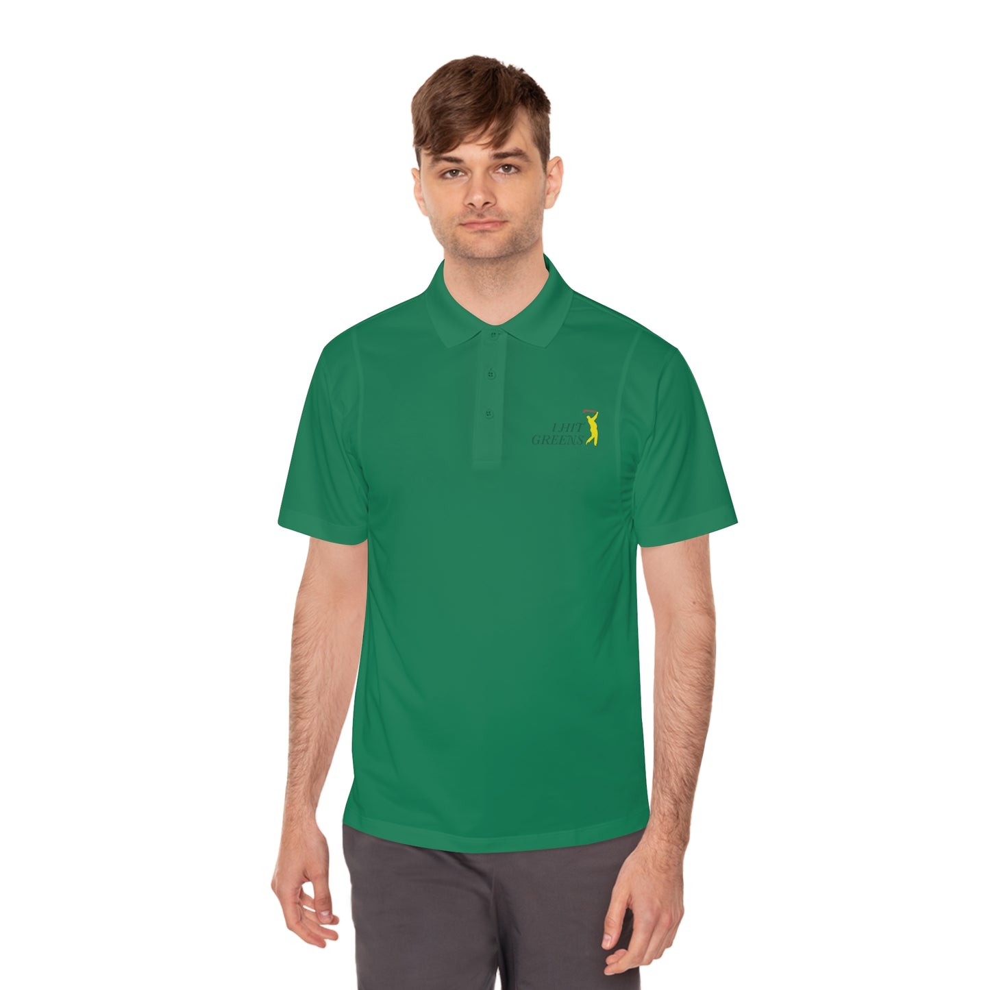 I Hit Greens - 'Almost a Master' - Golf Polo