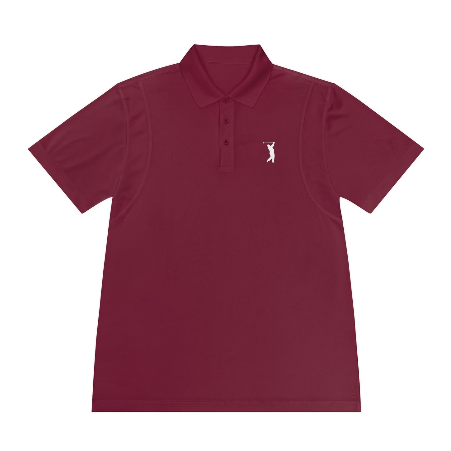 I Hit Greens - 'Swingman' - Embroidered Golf Polo
