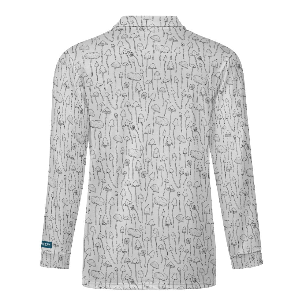 Funky Porcini Zipper Long Sleeve