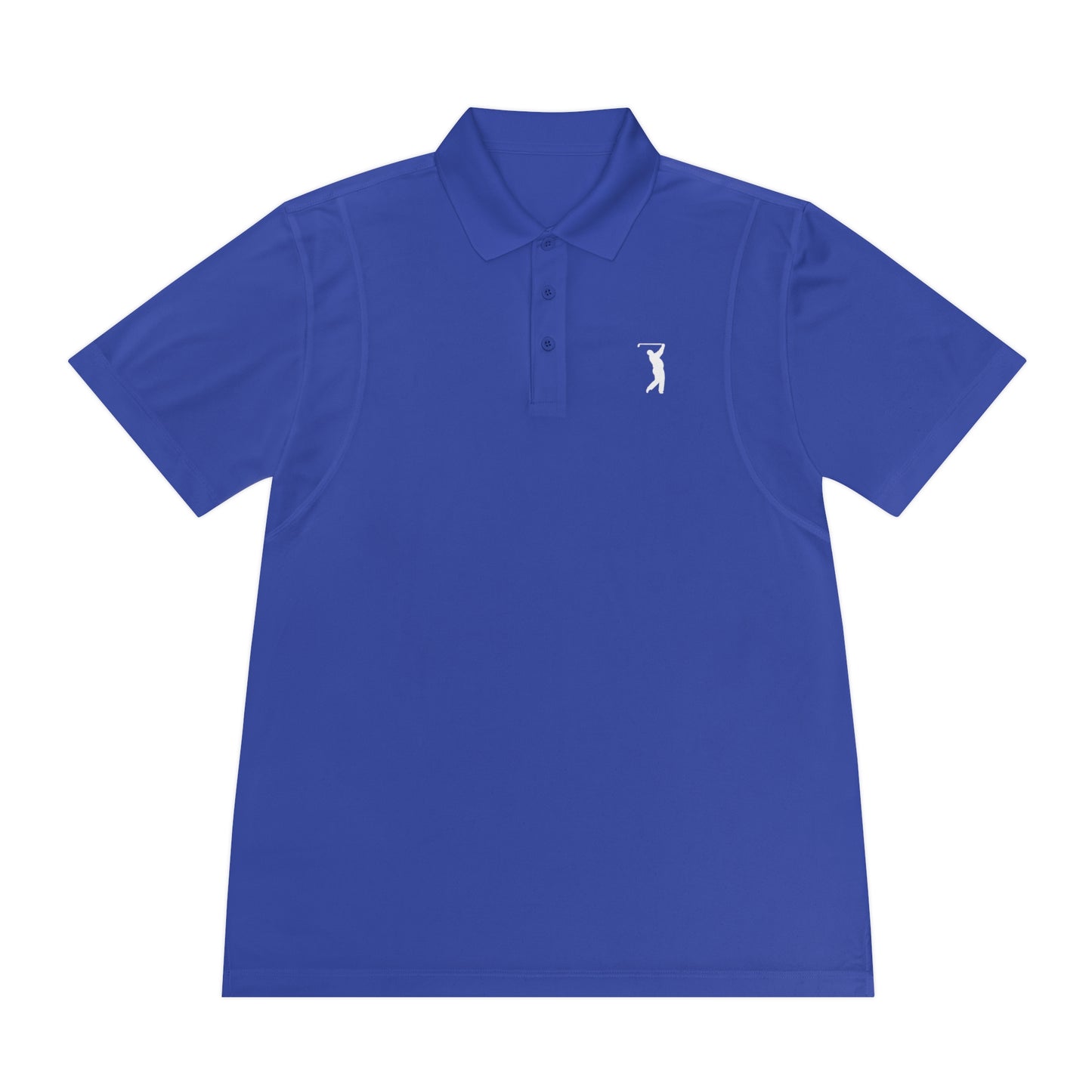 I Hit Greens - 'Swingman' - Embroidered Golf Polo
