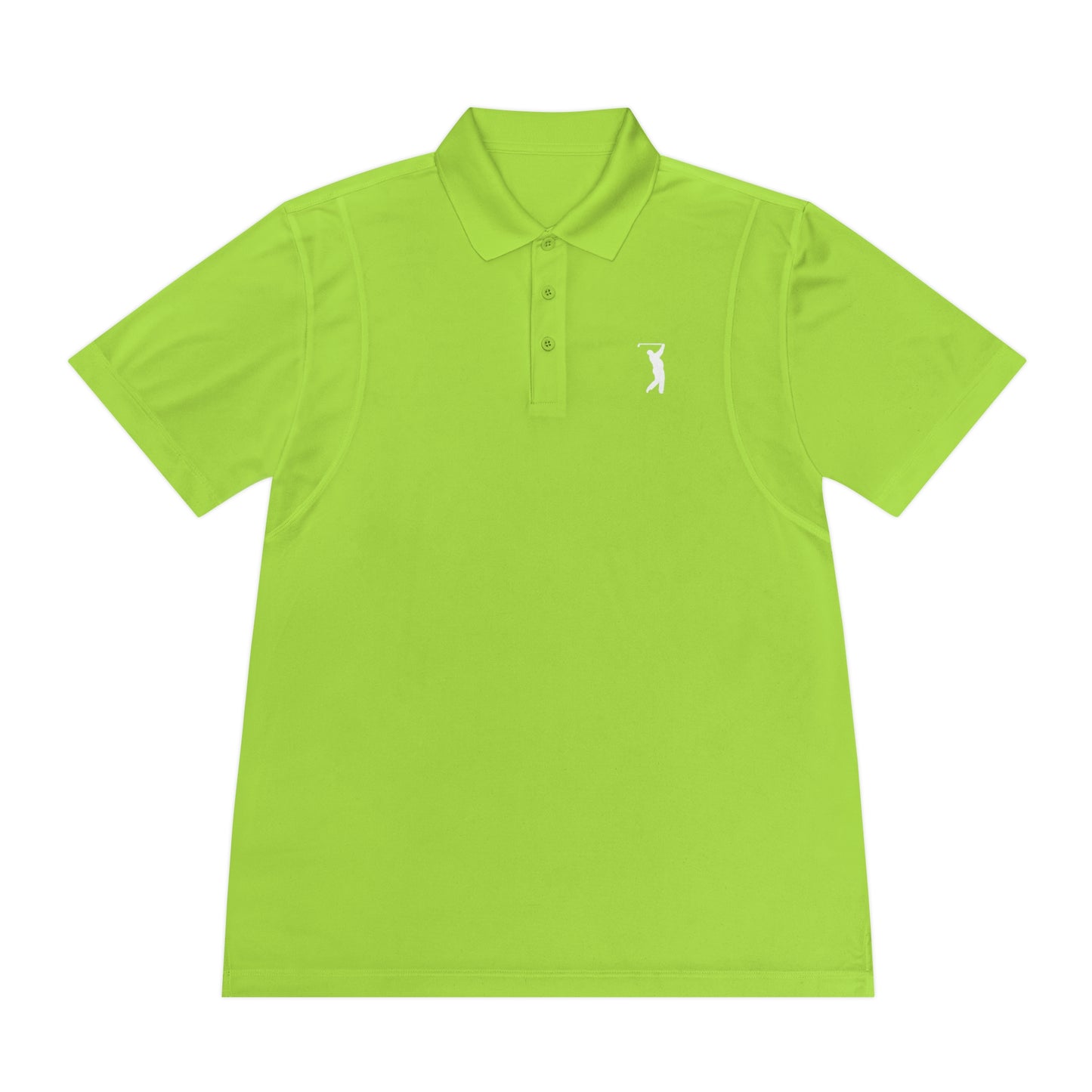 I Hit Greens - 'Swingman' - Embroidered Golf Polo