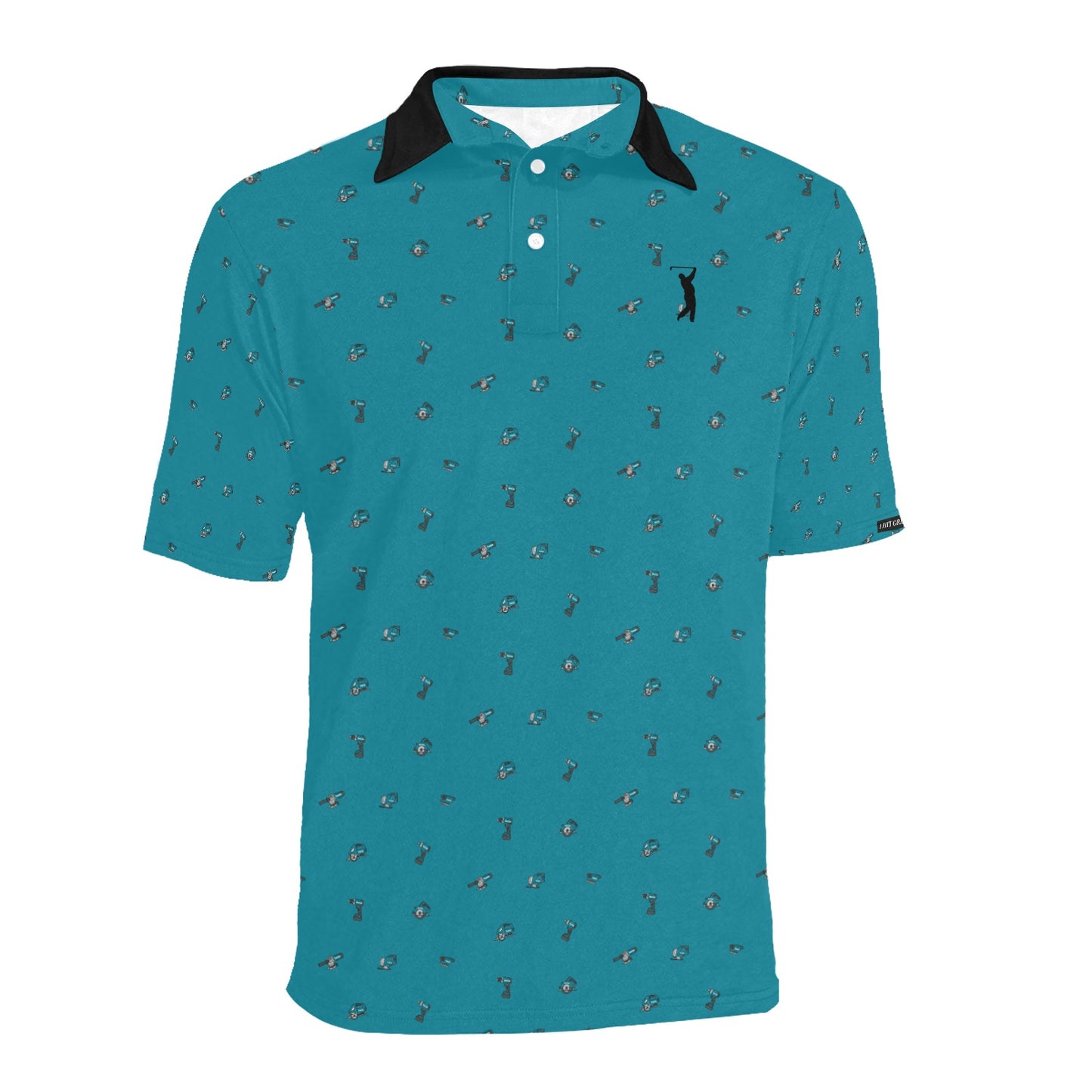 I Hit Greens - Makita Tools - Golf Polo