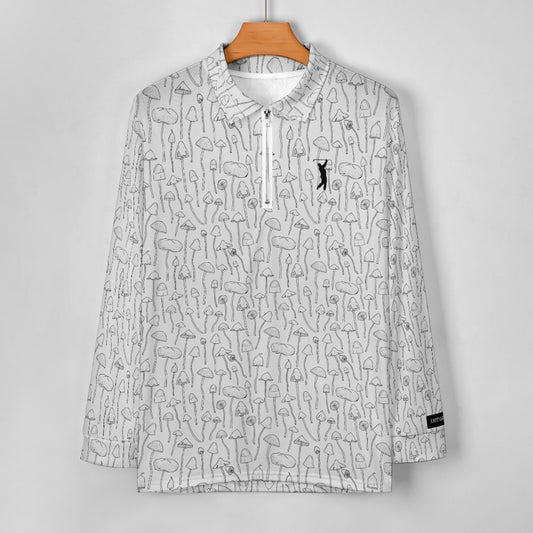 Funky Porcini - Zipper Long Sleeve