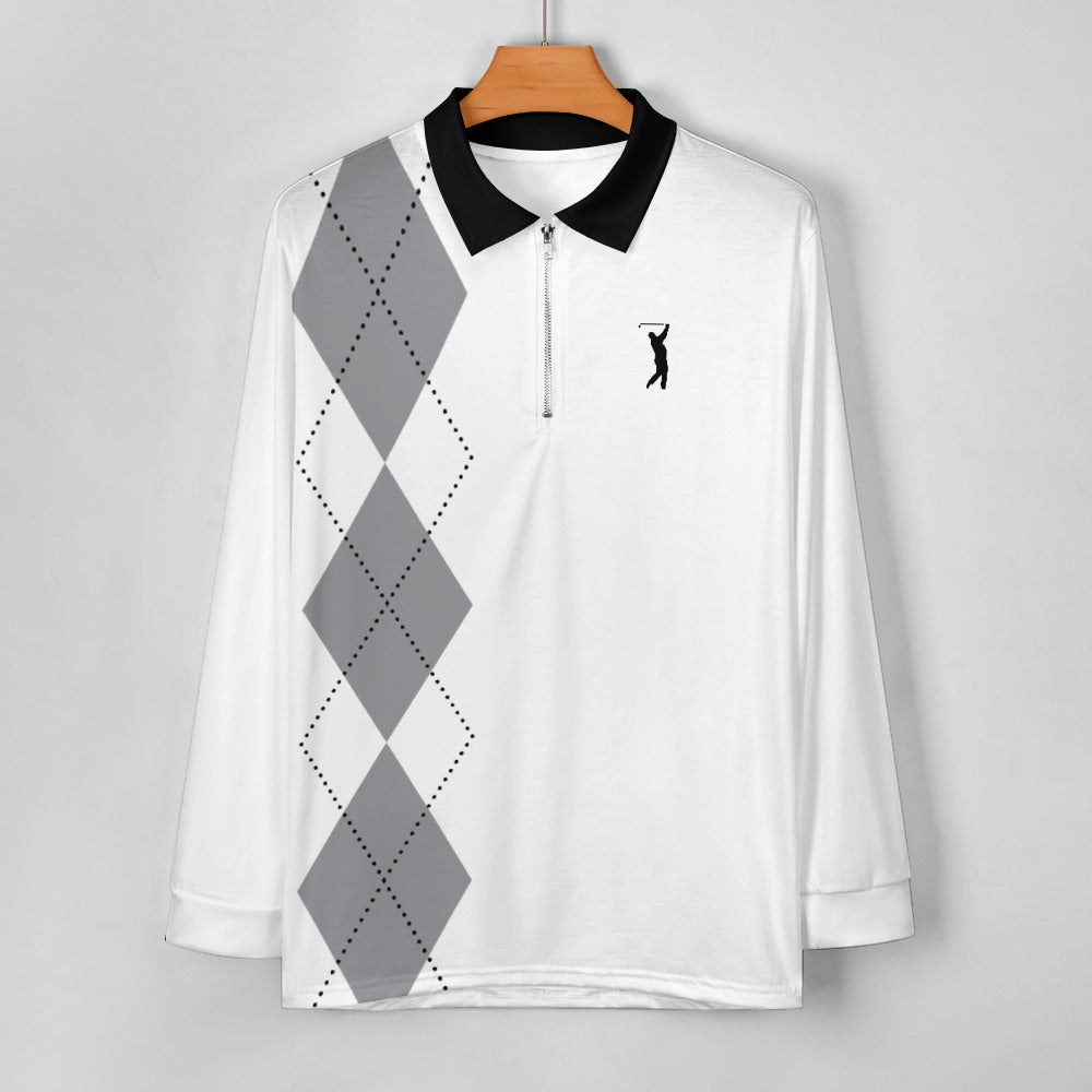 Swingman "GOAT Series" - Whitesox Argyle 1/4 Zip Pullover