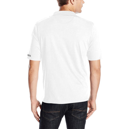 I Hit Greens - Standard White Golf Polo