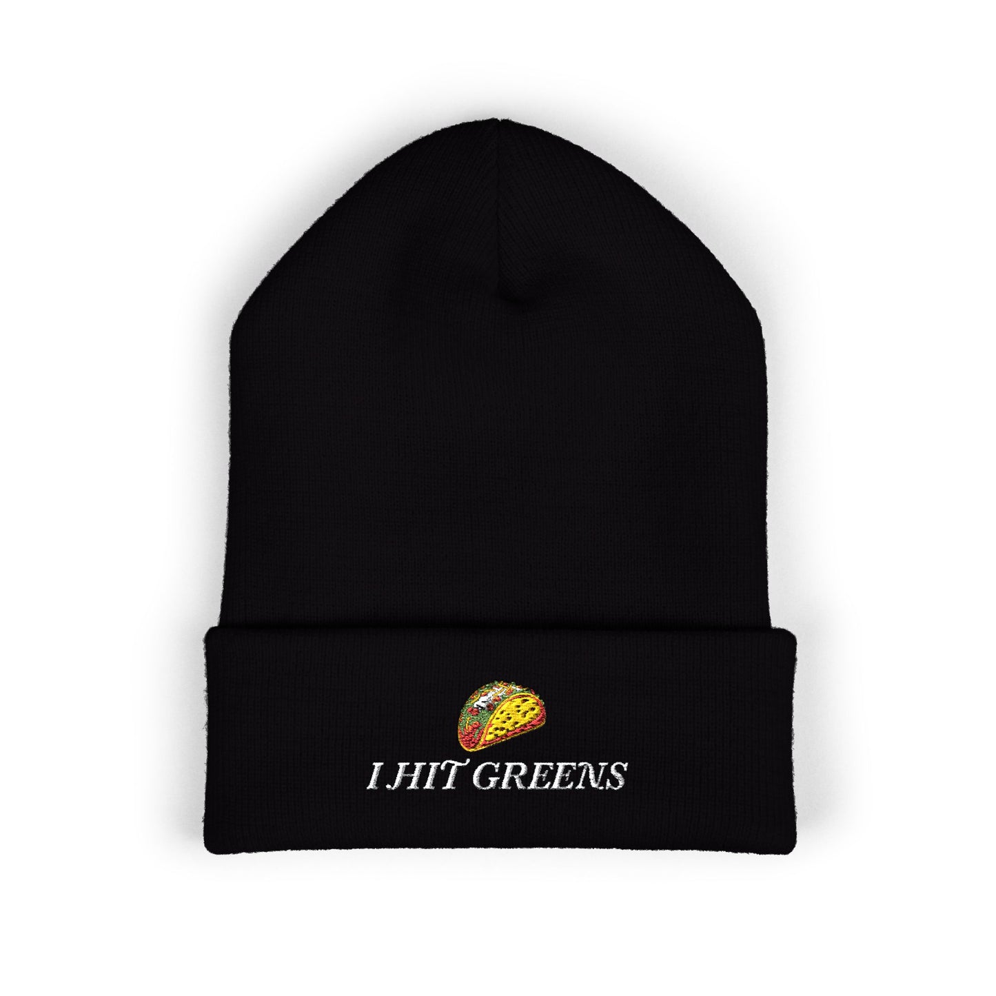 I Hit Greens - Non-Discriminatory Tacos - Beanie