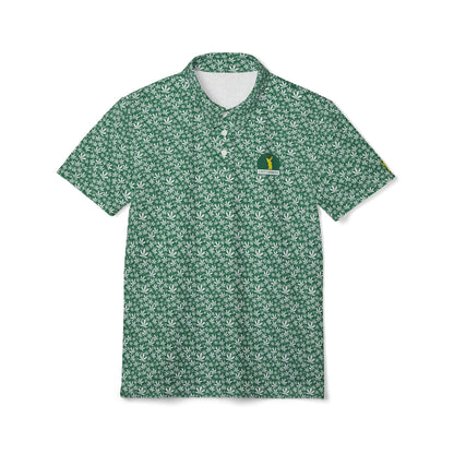 I Hit Greens - 'Grass #2' - Print Golf Polo
