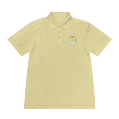 I Hit Greens - 'Almost a Master' - Round Logo Golf Polo