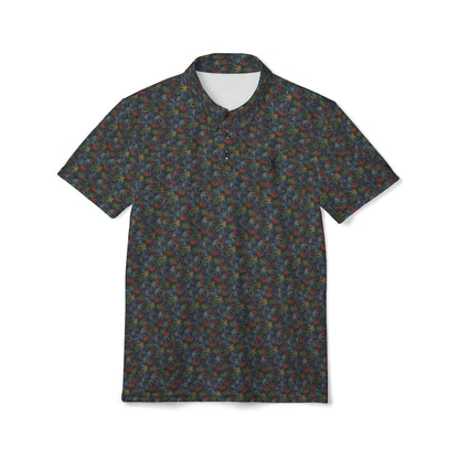 I Hit Greens - 'Neon Grass' - Print Golf Polo