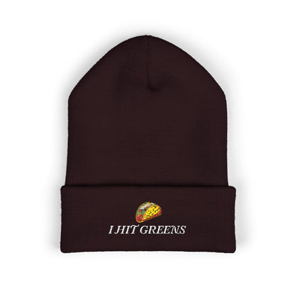 I Hit Greens - Non-Discriminatory Tacos - Beanie