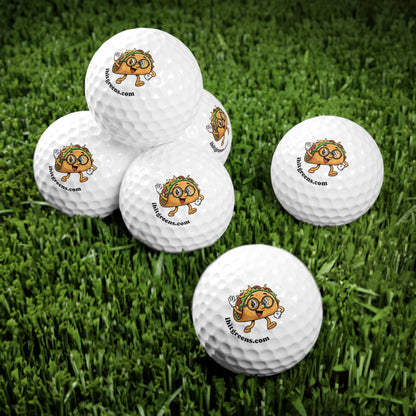 I Hit Greens - Taco Nerd Golf Balls