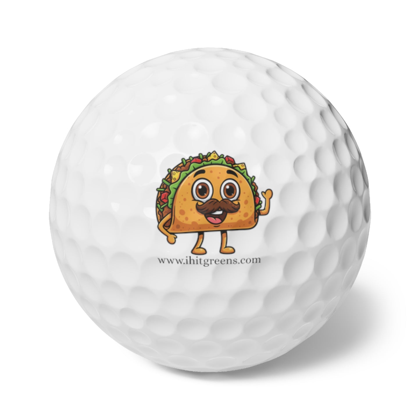 I Hit Greens - Papa Taco Golf Balls
