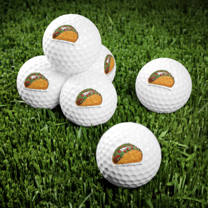I Hit Greens - Loaded Taco Golf Balls