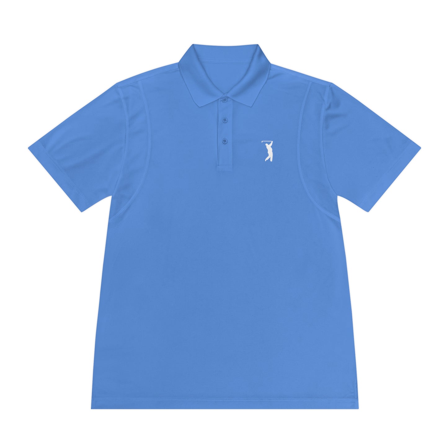 I Hit Greens - 'Swingman' - Embroidered Golf Polo