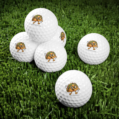 I Hit Greens - Taco Nerd Golf Balls