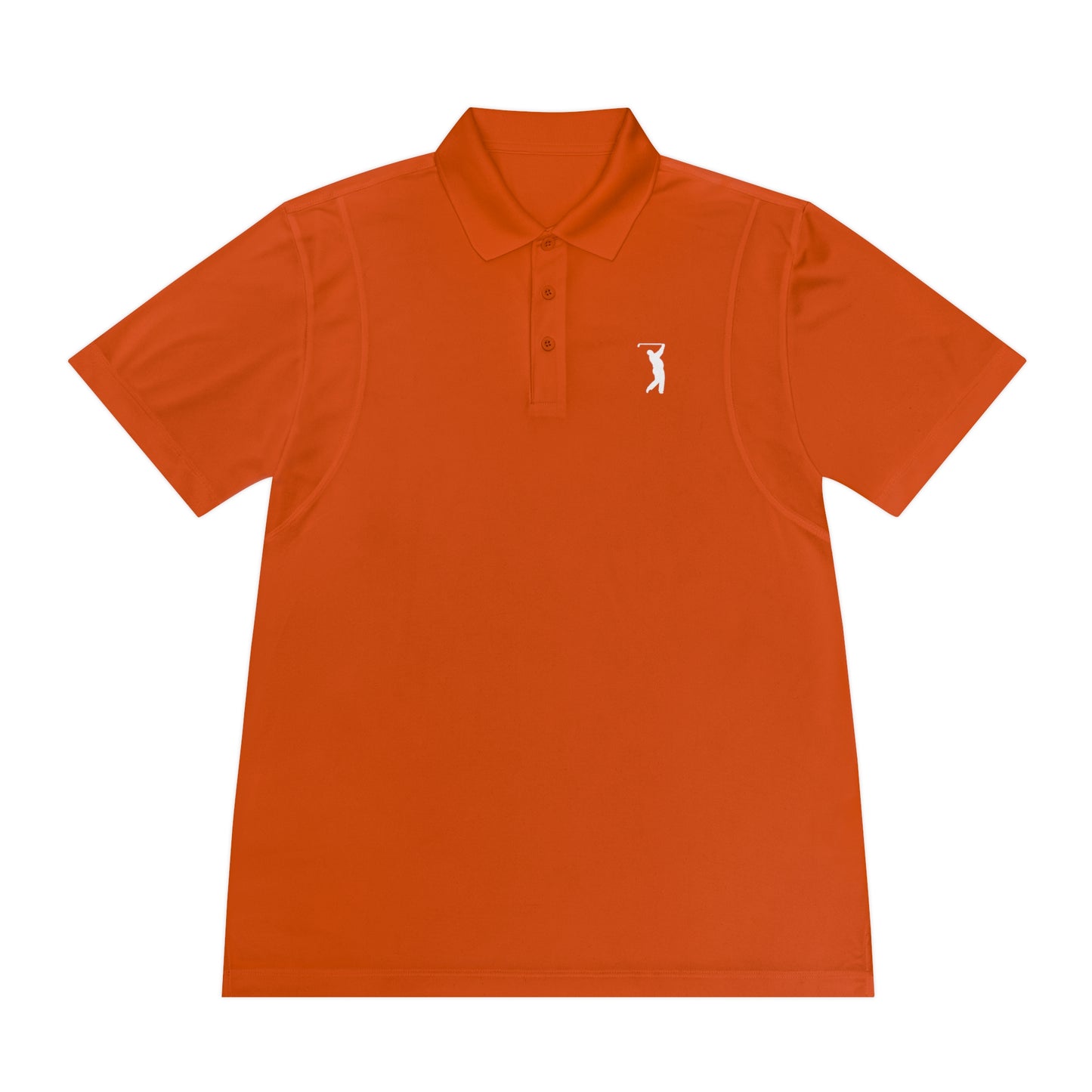 I Hit Greens - 'Swingman' - Embroidered Golf Polo