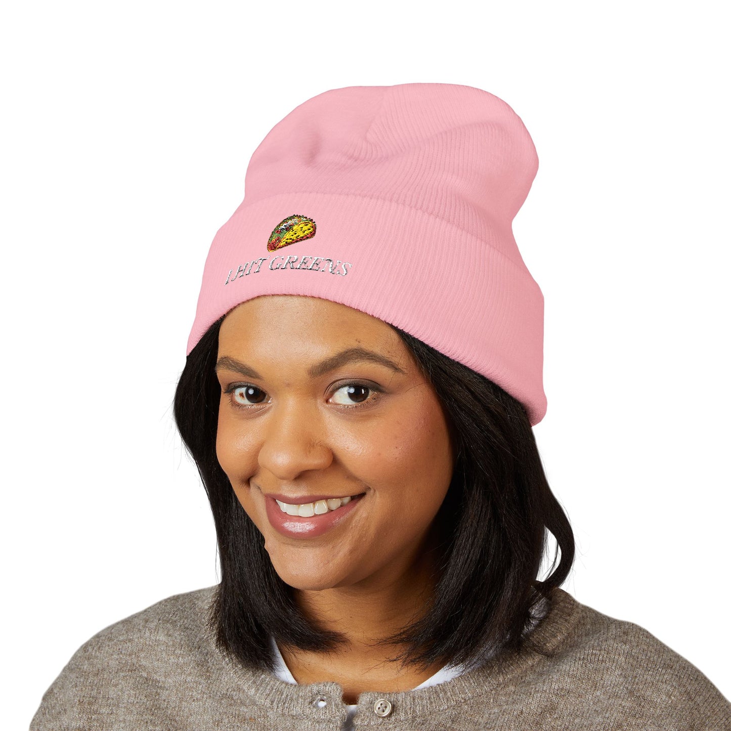 I Hit Greens - Non-Discriminatory Tacos - Beanie
