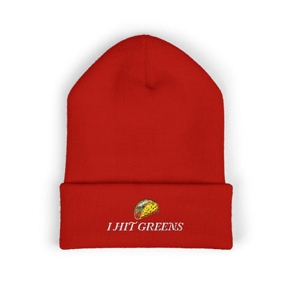 I Hit Greens - Non-Discriminatory Tacos - Beanie