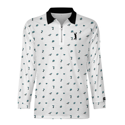I Hit Greens - Alternate Makita Tools - 1/4 Zip Pullover