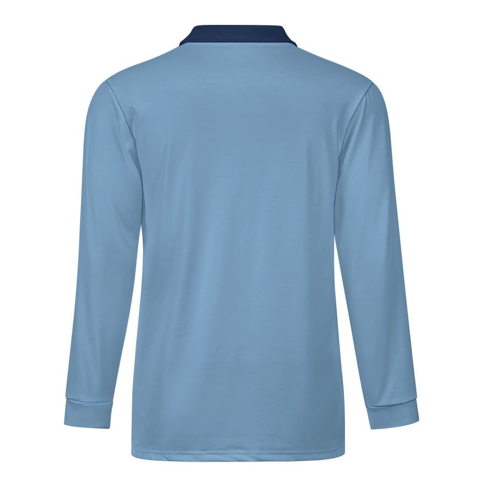 Swingman "GOAT Series" - UNC Argyle Zipper Long Sleeve