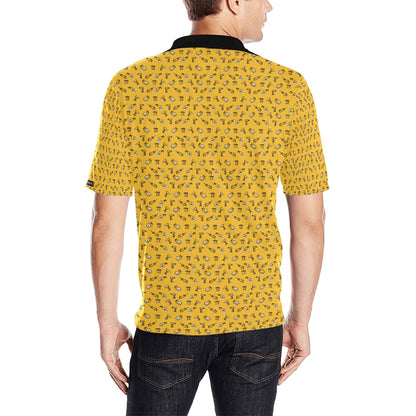 I Hit Greens - Dewalt Tools - Golf Polo