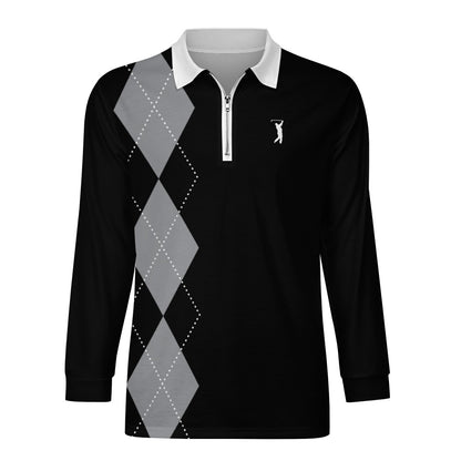 Swingman "GOAT Series" - White Sox Argyle Zipper Long Sleeve